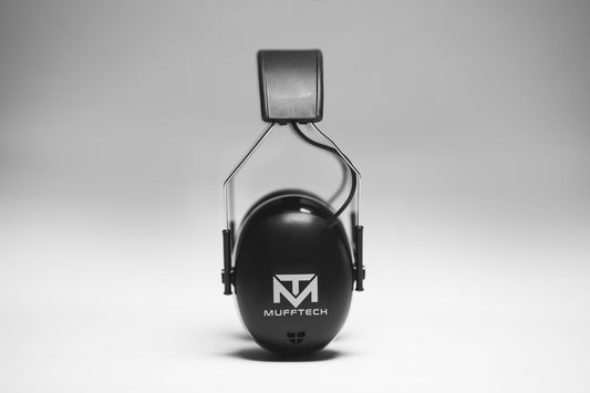 Mufftech Bluetooth Earmuffs - with Mufftech Protective Hard Carry Case - Mufftech